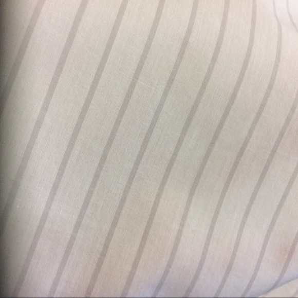 🚫SOLD🚫FREE WITH ANY PURCHASE - MADEWELL WHITE GRAY STRIPE RUFFLE SLEEVE TOP S - Picture 16 of 16